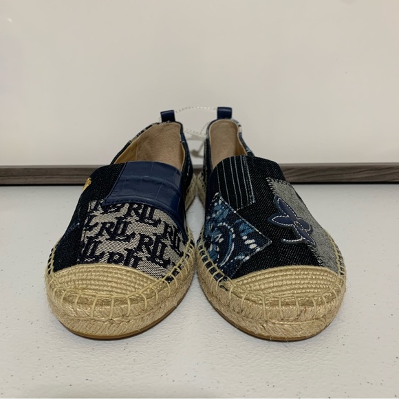 Lauren Ralph Lauren Cameryn Patch Espadrille Flats-Size 8 NWOT - Picture 5 of 9